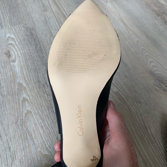 🌷Sz 8M CALVIN KLEIN sling back heels - Picture 5 of 5